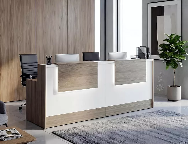 фото стойка ресепшн Стайл Вяз №3