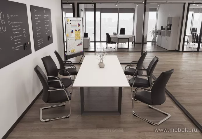 столы Оникс Метал-О Белый