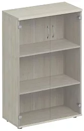 Офисный шкаф для документов с прозрачным стеклом