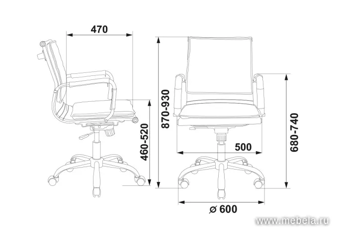 кресло CH-993-low