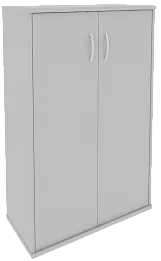 Офисный шкаф средний широкий (2 средние двери ЛДСП)