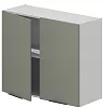Шкаф кухонный навесной, полка 2 двери