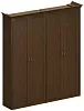Офисный шкаф высокий закрытый для документов