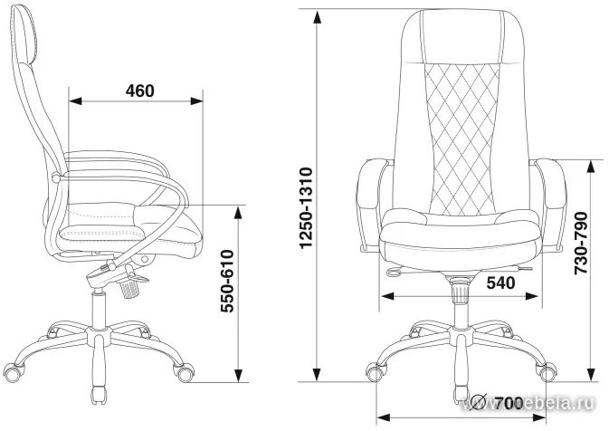 кресло CH-609SL/Eco