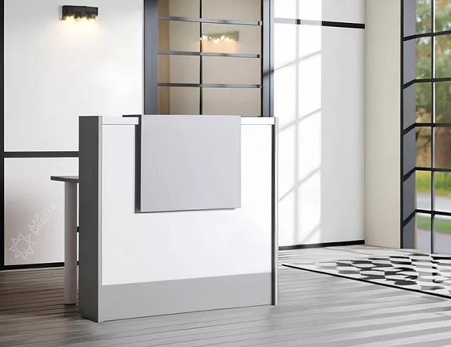 фото ресепшн Стайл Серый