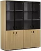 Офисный шкаф для документов комбинированный