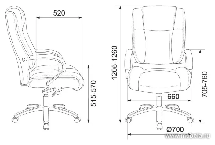 кресло T-9925SL