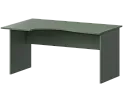 Письменный стол криволинейный, левый