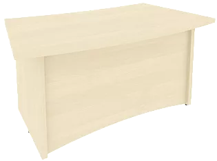 Офисный письменный стол для руководителя (криволинейный)