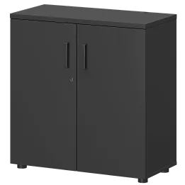 Офисный шкаф для документов низкий закрытый