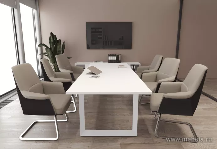 столы Оникс Метал-О Белый