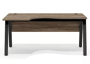 Стол эргономичный на металлокаркасе (левый)