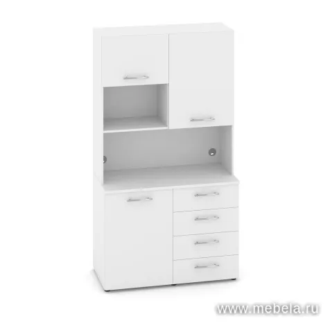 Мини-кухня Белый Бриллиант