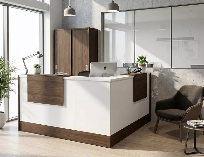 фото стойка ресепшн Стайл Вяз №5