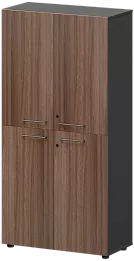 Офисный шкаф высокий закрытый