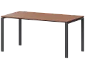 Стол письменный на П-образном металлокаркасе, сечение: 50х25