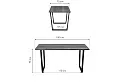 Обеденный стол Wood Elpathy 150