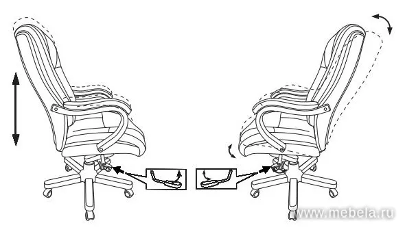 кресло T-9925 Walnut