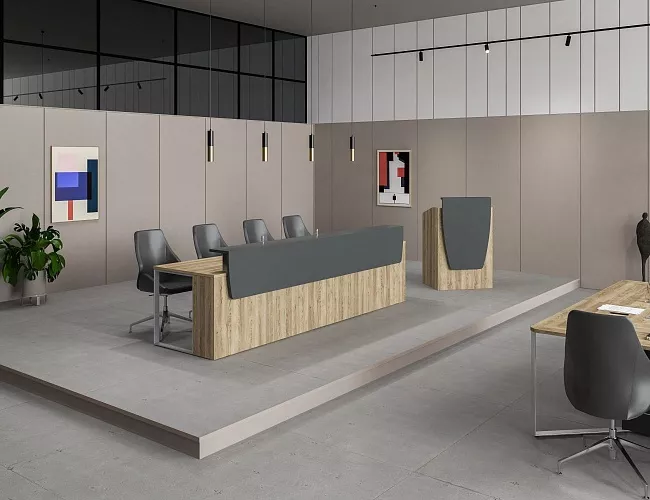 фото стойка ресепшн Спич №3