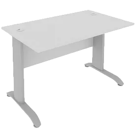 Стол письменный на L-образном металлокаркасе