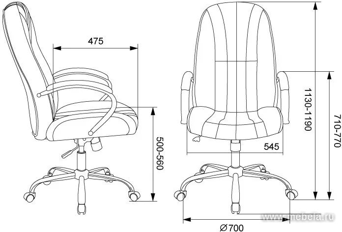 кресло T-898SL