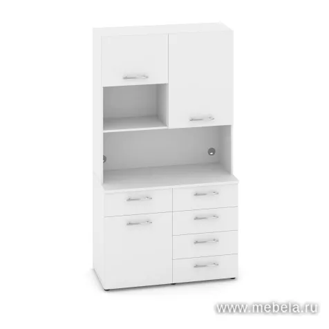 Мини-кухня Белый Бриллиант