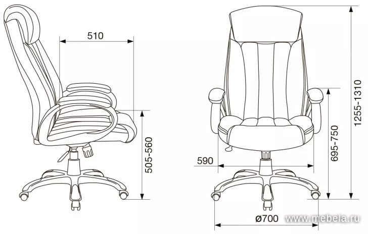 кресло T-9922N