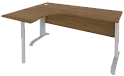 Стол эргономичный на металлокаркасе (левый)