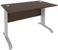 Стол письменный на L-образном металлокаркасе