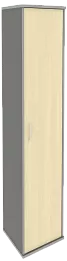 Офисный шкаф узкий закрытый, Л/Пр.
