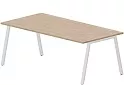Стол рабочий на металлокаркасе (А-опоры / 2 громмета)