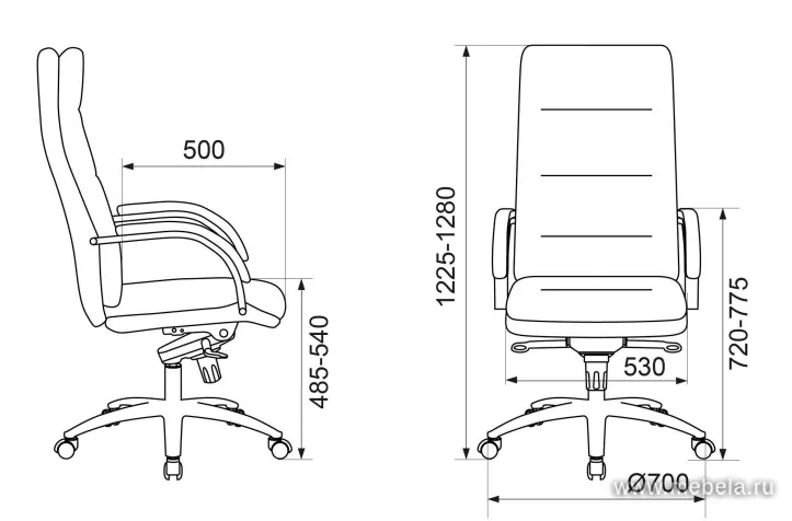 кресло T-9927SL