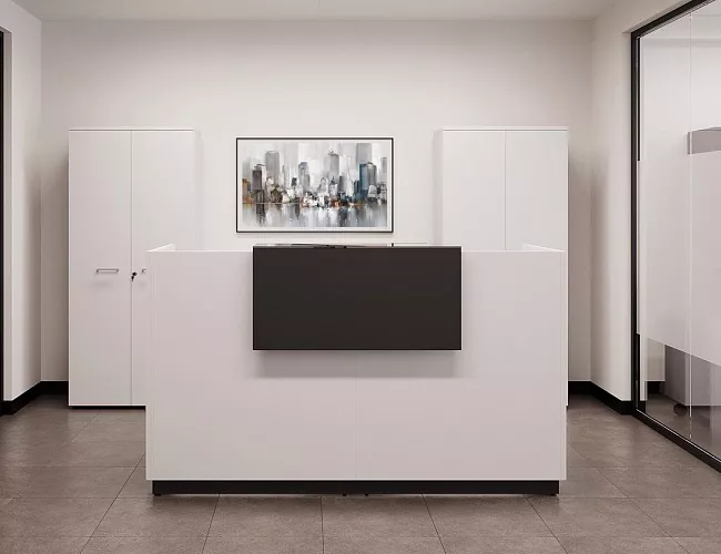 фото ресепшн Фаста Белый №2