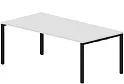 Стол письменный (меламиновый аутлет) на П-образном металлокаркасе Strike