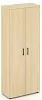 Офисный шкаф высокий широкий (2 высоких фасада, задняя стенка ЛДСП