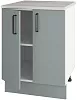 Шкаф кухонный напольный 60 см, со столешницей и дверьми