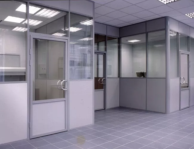 фото Стационарные перегородки №3