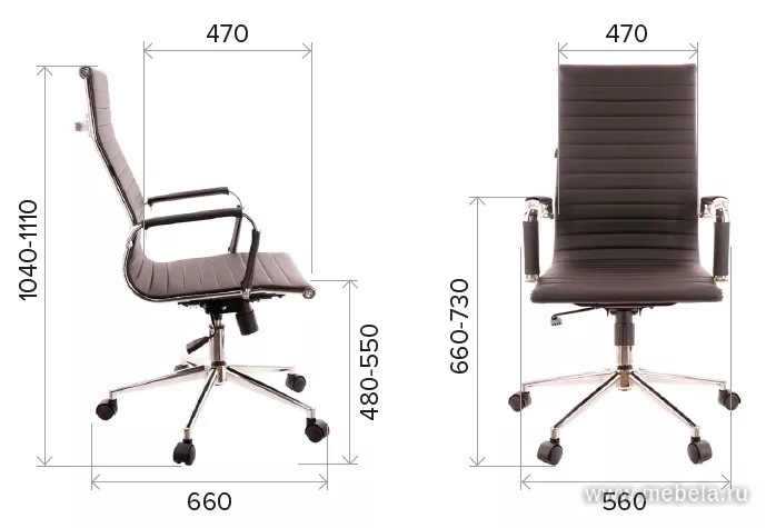 кресло Рио Блэк Т