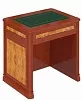 Стол секретаря 1 ящ. (кожаный бювар)