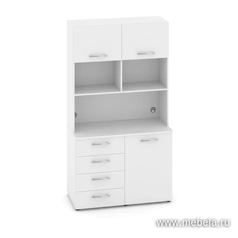 Мини-кухня Белый Бриллиант