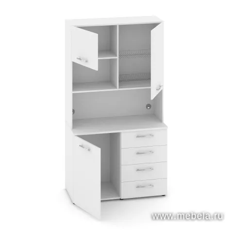 Мини-кухня Белый Бриллиант