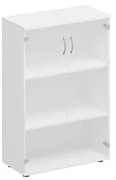 Офисный шкаф для документов с прозрачным стеклом