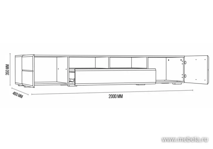 ТВ-тумба Иоги 2.0
