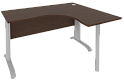 Стол эргономичный на металлокаркасе (правый)