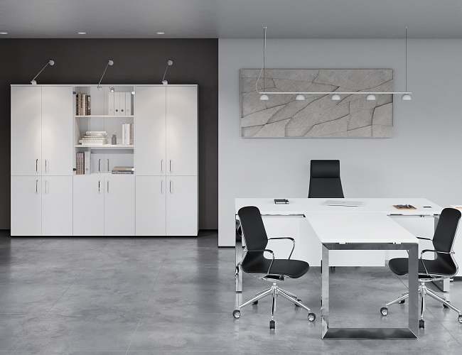 фото кабинет Оникс-О Люкс Белый №4