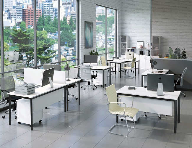 фото мебель Slim system White