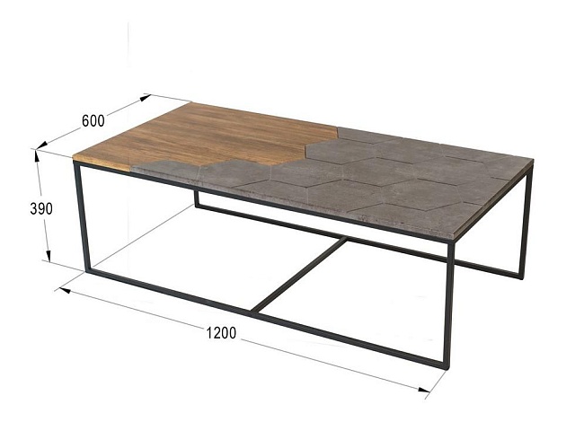 фото Журнальный столик Китч №5