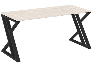 Стол рабочий на металлокаркасе (z-образные опоры)