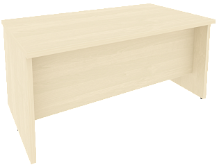 Офисный письменный стол для руководителя (прямоугольный)