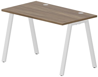 Стол рабочий на металлокаркасе (А-опоры / 2 громмета)